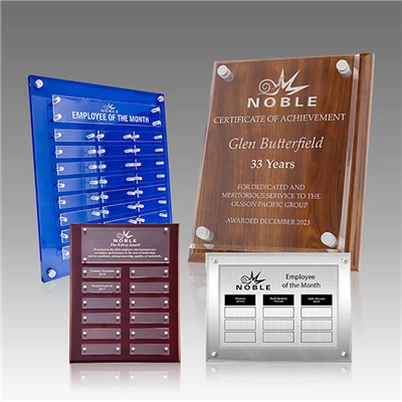 Akril örök plakkok